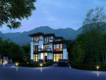 農(nóng)村自建房設(shè)計(jì)圖，新中式別墅設(shè)計(jì)