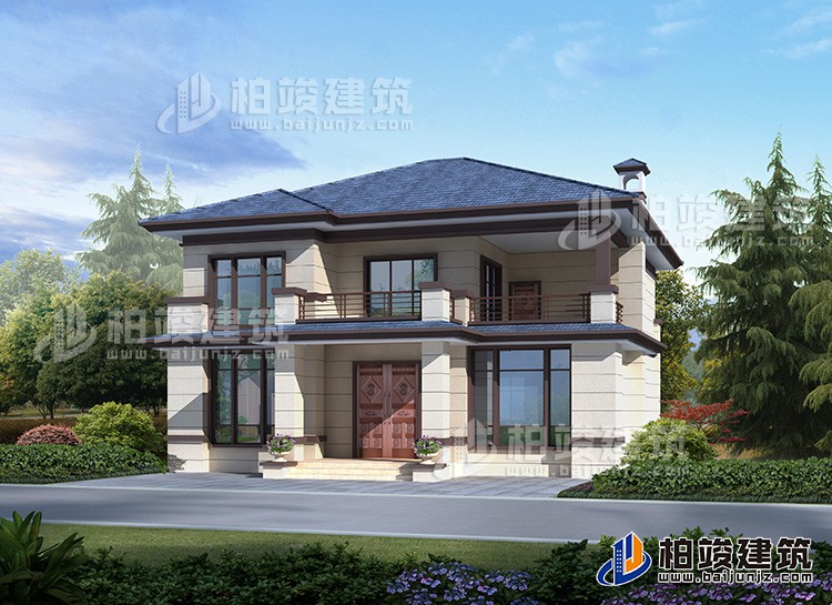 農(nóng)村二層小別墅設(shè)計(jì)圖，新中式風(fēng)格，這才是實(shí)用的好房！
