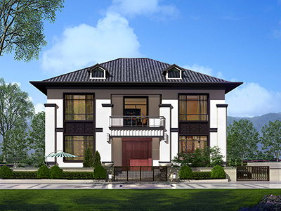 農(nóng)村別墅的設計圖紙和效果圖，美麗家園。
