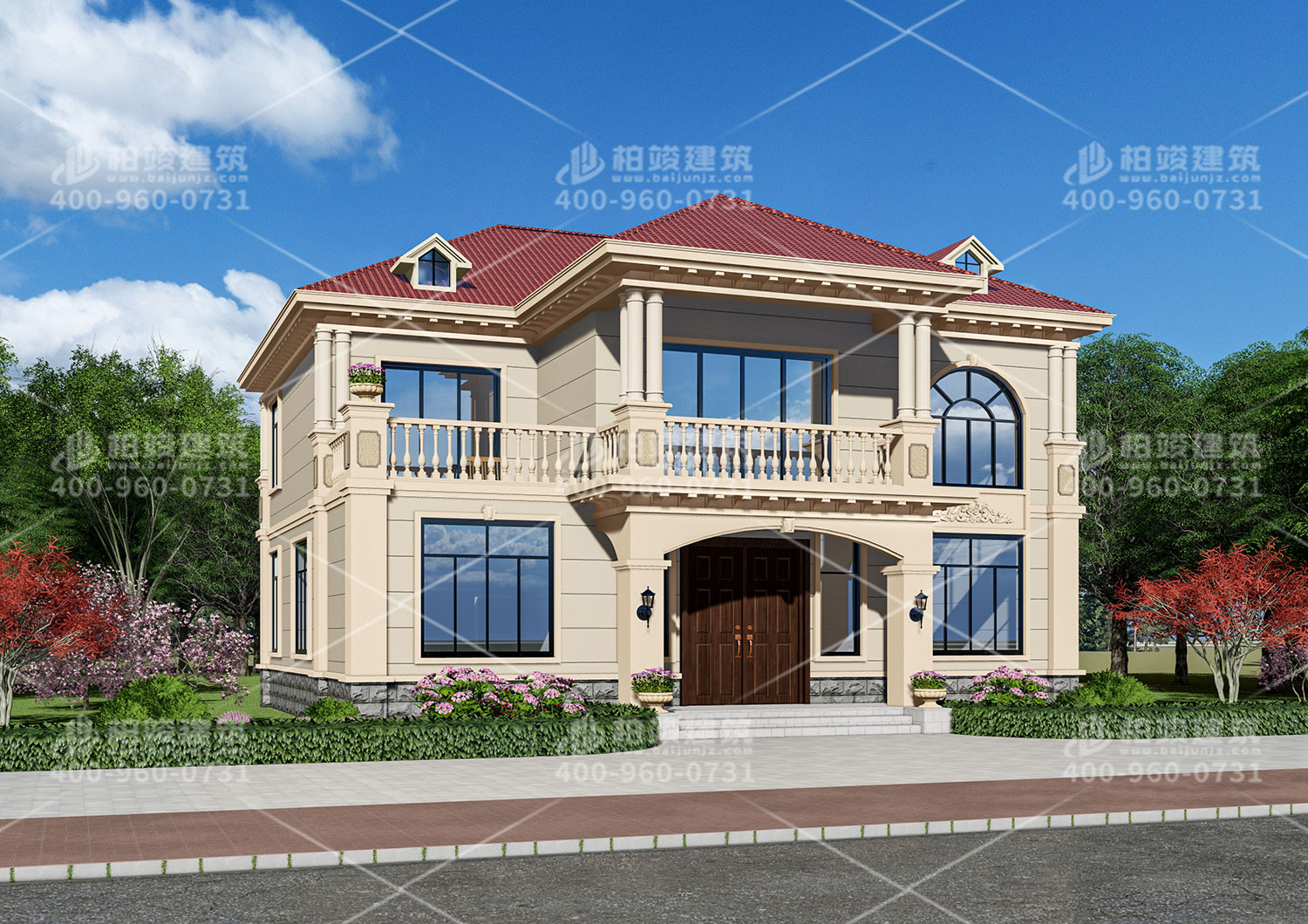 三層別墅設計圖紙及效果圖大全，千金不換的房子。