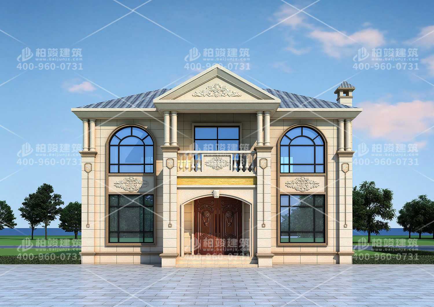 二層小別墅建筑設(shè)計(jì)圖，全套經(jīng)典圖紙。