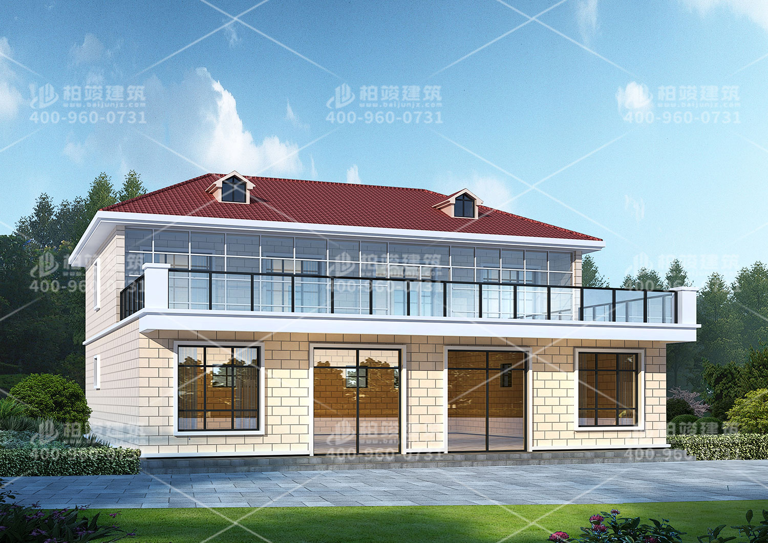 農村二層實用自建房設計，外觀美麗內部舒服。
