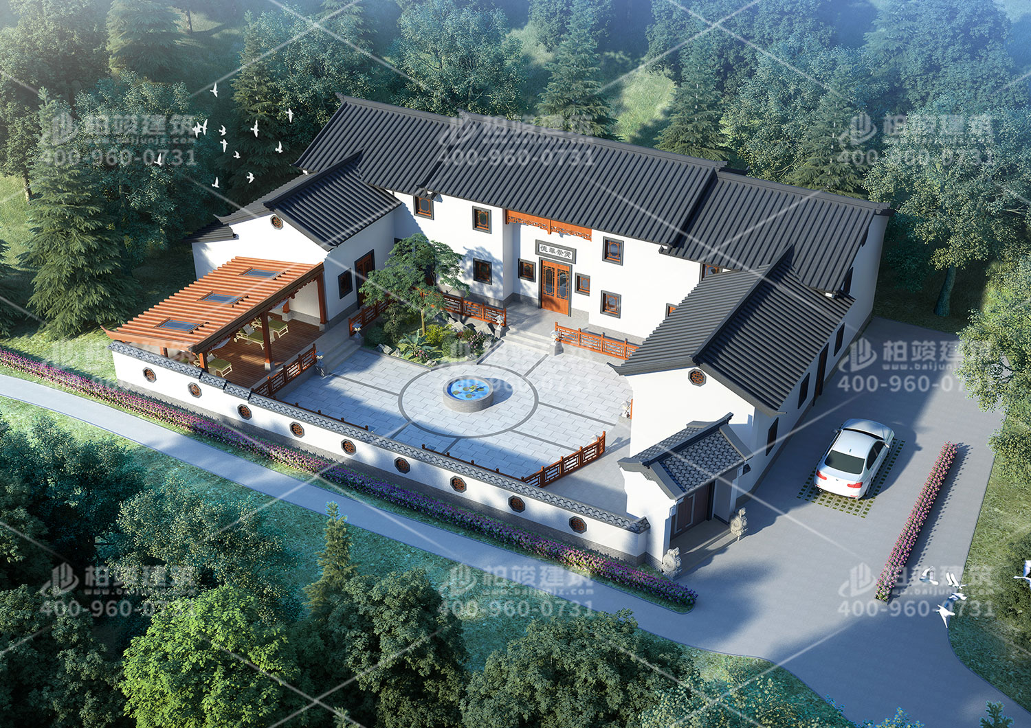 二層半自建房設(shè)計，空間完美的發(fā)揮了作用。