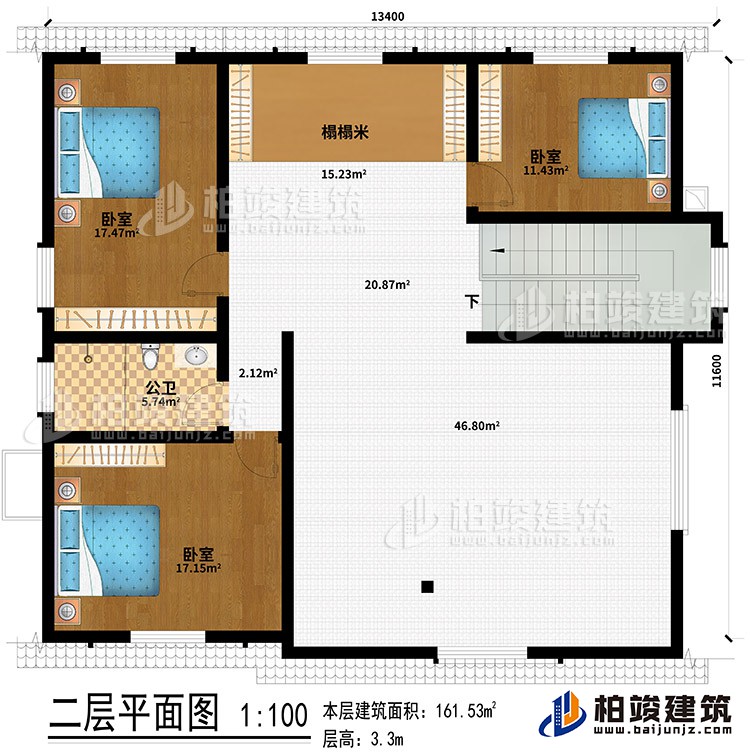 閣樓：榻榻米、3臥室、公衛(wèi)
